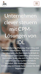 Mobile Screenshot of idl.eu